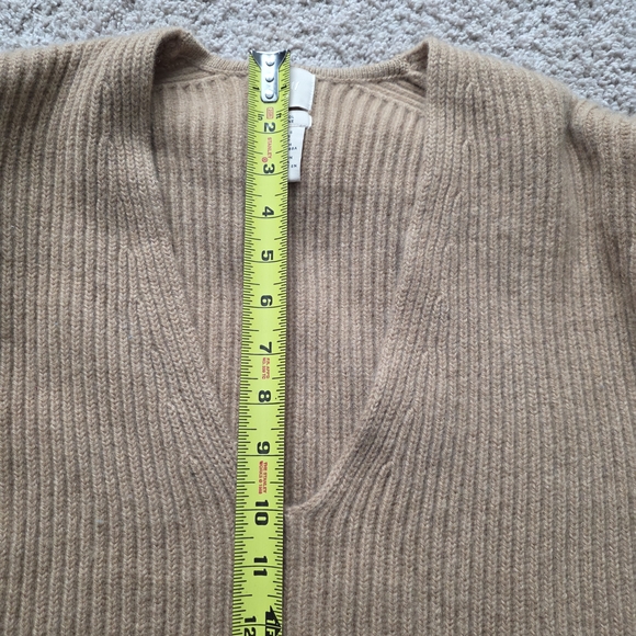 H&M Beige Wool Ribbed Sweater - Picture 8 of 10